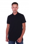 Мужская рубашка ПОЛО короткий рукав М-1 (Черный) - Sailer