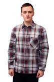 Мужская рубашка шотландка - длинный рукав "Эконом" (Фото 3)