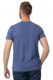 ФМИ-V Мужская футболка ФЛАМЛИ - V тёмно-синий (Темно-синий) (Фото 2)