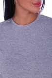 Женская футболка КУЛИРКА (Серый меланж) (Фото 4)