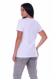 Женская футболка КУЛИРКА (Белый) (Фото 2)