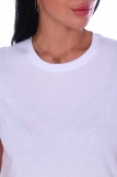 Женская футболка КУЛИРКА (Белый) (Фото 3)