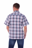 Мужская рубашка шотландка - короткий рукав "Классик" (В ассортименте) (Фото 5)
