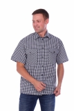 Мужская рубашка шотландка - короткий рукав "Классик" (В ассортименте) (Фото 6)