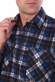 Мужская рубашка фланель - длинный рукав "Классик" (В ассортименте) (Фото 3)