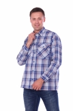 Мужская рубашка шотландка - длинный рукав "Классик" (В ассортименте) (Фото 4)