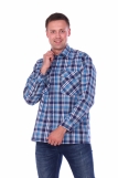 Мужская рубашка шотландка - длинный рукав "Классик" (В ассортименте) (Фото 6)