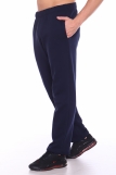 Мужские брюки ФУТЕР 02 (прямые) (Темно-синий) (Фото 3)
