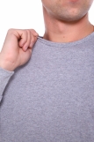 Мужское нательное белье КУЛИРКА (Серый меланж) (Фото 4)