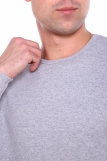 Мужское нательное белье ФУТЕР (утепленное), (Серый меланж) (Фото 5)