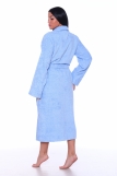 Женский халат махровый Сайлер (Голубой) (Фото 4)
