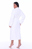 Женский халат махровый Сайлер (Белый) (Фото 3)
