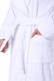 Женский халат махровый Сайлер (Белый) (Фото 5)