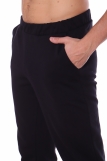 Мужские брюки ФУТЕР (манжеты) (Черный) (Фото 6)
