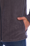 Мужская толстовка ФЛИС М-1, 56611 (Серый) (Фото 5)