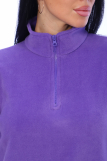 Женская толстовка Флис М-3 (молния 20см) (Фиолетовый) (Фото 6)