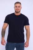 Мужская футболка КУЛИРКА-Р (Темно-синий) (Фото 1)
