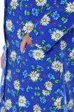 Женский халат ФЛАНЕЛЕВЫЙ на пуговицах, без пояса, 299-2П (Фото 5)