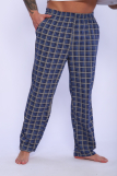 Мужские брюки КУЛИРКА (Темно-синий) (Фото 1)