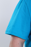 Мужская футболка КУЛИРКА - V (BIG - BIG плюс) (Бирюзовый) (Фото 5)