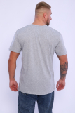 Мужская футболка КУЛИРКА - V (Серый меланж) (Фото 3)