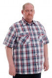 Мужская рубашка шотландка - короткий рукав "Классик" (В ассортименте) (Фото 12)
