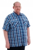 Мужская рубашка шотландка - короткий рукав "Классик" (В ассортименте) (Фото 11)