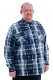 Мужская рубашка фланель - длинный рукав "Классик" (В ассортименте) (Фото 10)