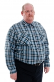 Мужская рубашка ФУЛЕ длинный рукав "Классик" (В ассортименте) (Фото 14)