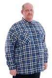 Мужская рубашка ФУЛЕ длинный рукав "Классик" (В ассортименте) (Фото 15)