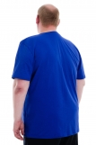 Мужская футболка КУЛИРКА - V (BIG-BIG плюс) (Василек) (Фото 2)