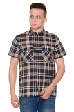 Мужская рубашка КВИЛТ короткий рукав (В ассортименте) (Фото 9)