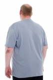 Мужская футболка КУЛИРКА - V ( BIG плюс) D3100 (Серый) (Фото 2)