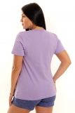 Женская футболка КУЛИРКА (Лиловый) (Фото 2)