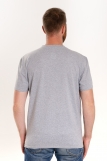 Мужская футболка КУЛИРКА - V (Серый меланж) (Фото 2)