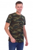 Мужская футболка КУЛИРКА-Р камуфляж DS3007-1 (Хаки) (Фото 2)