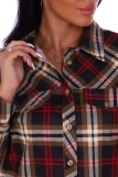 Женская блузка ФЛАНЕЛЬ-1 цвет 020F-1 (Фото 4)