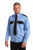 Рубашка охранника на резинке длинный рукав (Фото 1)