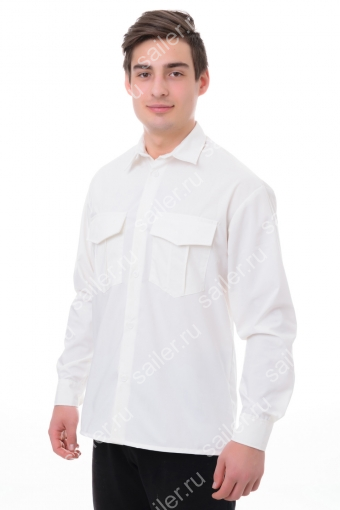 Мужская сорочка (Крем) (Фото 2)
