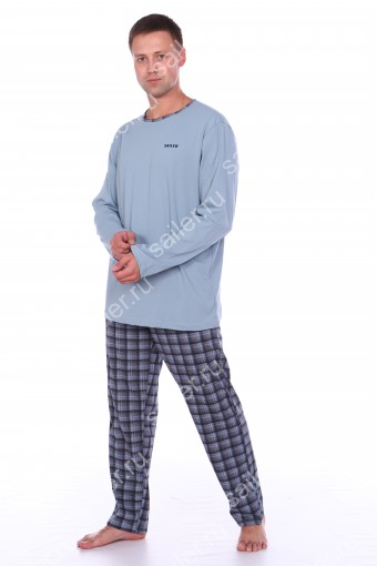 Мужская пижама КА 01 D3100 (Серый) - Sailer