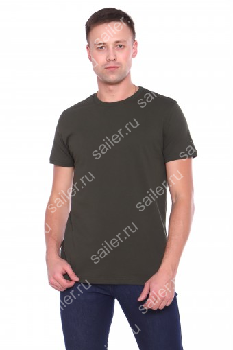 Мужская футболка КУЛИРКА-Р, D3142 (Хаки) - Sailer
