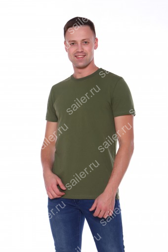 Мужская футболка КУЛИРКА-Р (Оливковый) - Sailer