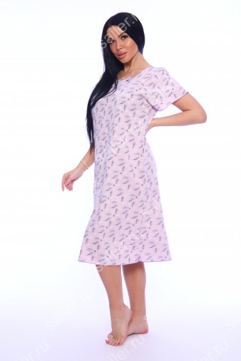 Женская ночная сорочка КУЛИРКА М-1, цвет 01 (Фото 2)