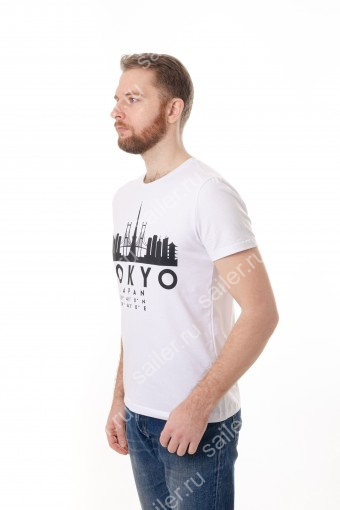 PA Мужская футболка Tokyo (Белый) (Фото 2)