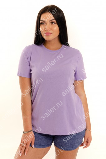 Женская футболка КУЛИРКА (Лиловый) - Sailer