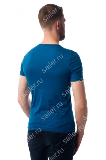 Мужская футболка КУЛИРКА-О (Петроль) (Фото 2)