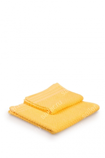 Полотенце махровое Жаккард (Желтый) - Sailer