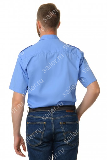 Рубашка охранника в заправку короткий рукав (Фото 2)
